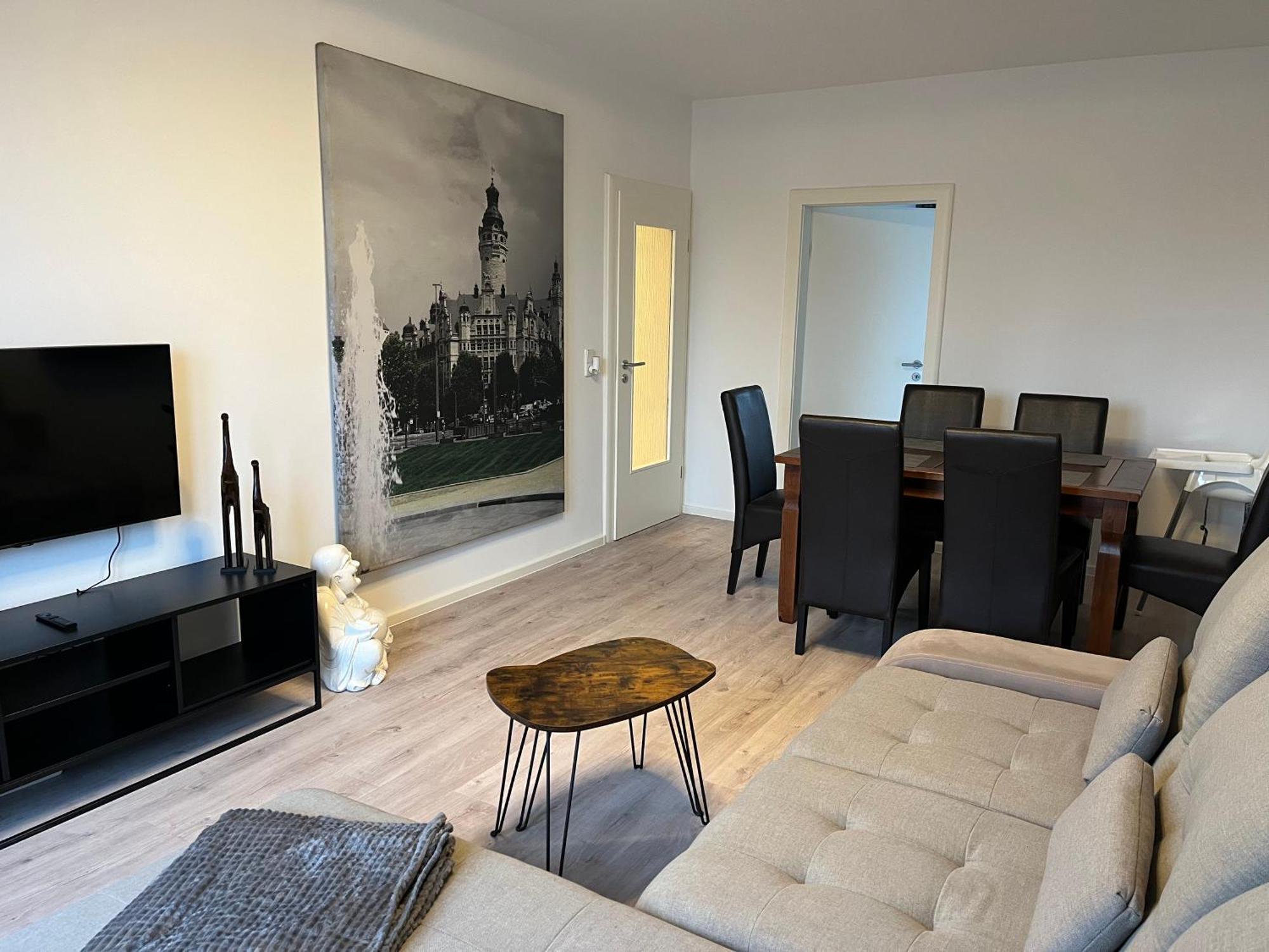 Appartement Zwischen Messe Und Innenstadt Лейпциг Экстерьер фото